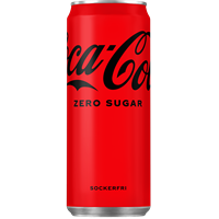 Coca Cola ZERO 33cl Sleek (20st)